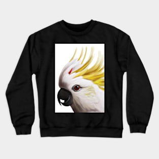 Head of a Cockatoo Crewneck Sweatshirt